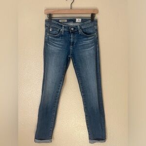 AG The Stilt Cigarette Rollup Jeans